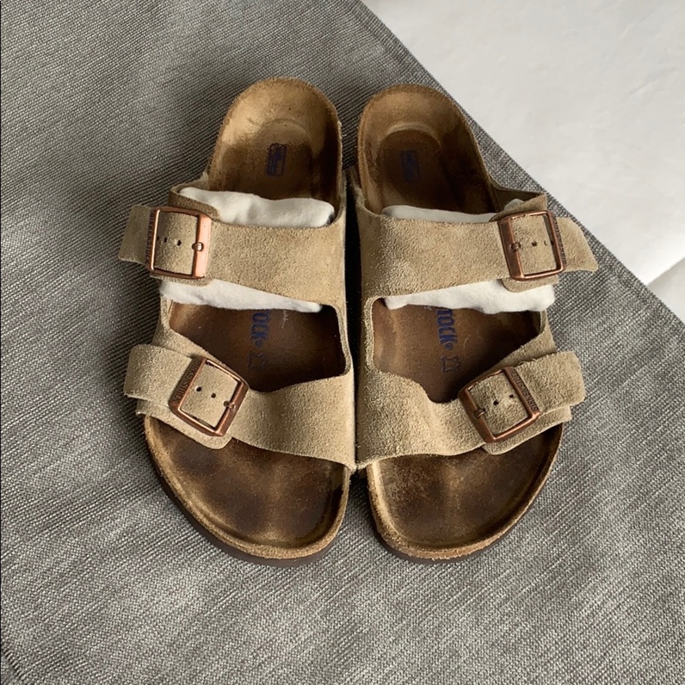 Birkenstock Arizona Soft Footbed - Suede (Unisex)